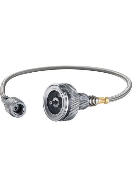 50CM Tarzı Outdoor Camping Gas Stove Adaptor Extension Tube Split Type Furnace Converter Connector Aluminum Alloy Auto-Off Adapters (Yurt Dışından) fiyatları