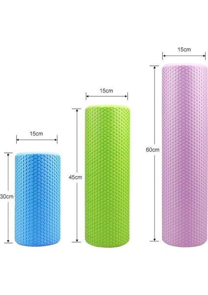 60CM Tarzı cm Yoga Köpük Rulo Yüksek Yoğunluklu Eva Kas Rulo Spor Salonu Pilates Yoga Fitness Salonu Ekipmanları Için Kendi Kendine Masaj Aracı (Yurt Dışından) indirimleri