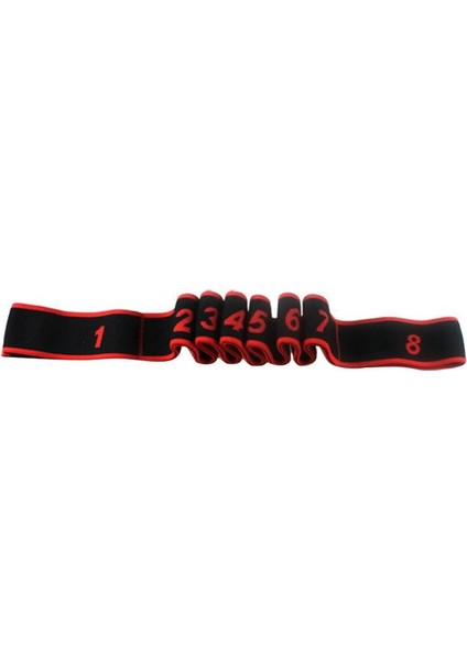 D Tarzı Yoga Çekme Kayışı Kemer Polyester Lateks Elastik Latin Dansı Germe Bandı Döngü Yoga Pilates Gym Fitness Egzersiz Direnç Bantları (Yurt Dışından)