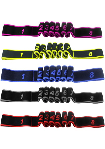 Mavi Stil Profesyonel Naylon Yoga Direnç Bandı Kapalı Spor Salonu Elastik Bant Fitness Streç Eğitim Ekipmanları Aşınmaya Dayanıklı Gym Pilates (Yurt Dışından) fırsatları