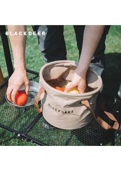 Kahverengi Yuvarlak 20L Stili Blackdeer 10L 20L Taşınabilir Kova Su Saklama Çantası Pvc Su Geçirmez Su Torbası Ultralight Balıkçılık Katlanır Kova (Yurt Dışından) fiyatları