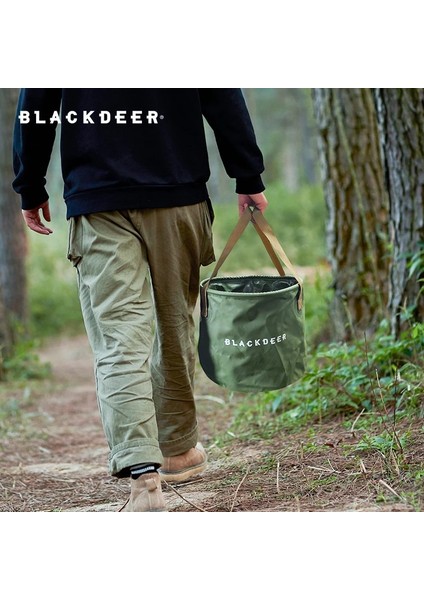 Kahverengi Yuvarlak 20L Stili Blackdeer 10L 20L Taşınabilir Kova Su Saklama Çantası Pvc Su Geçirmez Su Torbası Ultralight Balıkçılık Katlanır Kova (Yurt Dışından) indirimleri