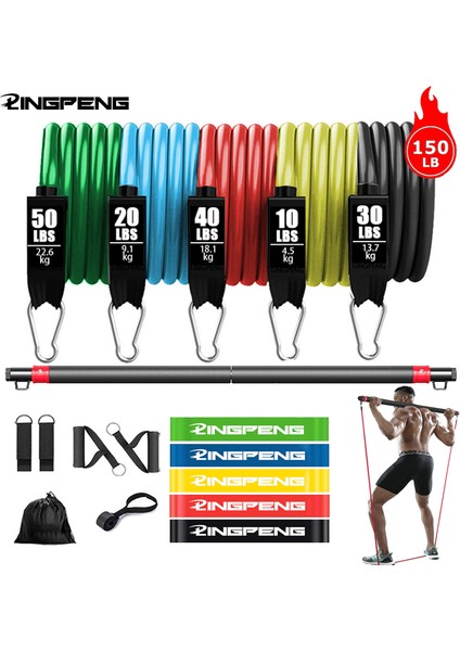 5 Adet Bant Seti Stili Fitness Çekme Halatı Direnç Lastik Bant Yoga Elastik Kemer Yükseltme Eğitimi Çubuk Seti Pilates Egzersiz Fitness Ekipmanları (Yurt Dışından) fiyatları
