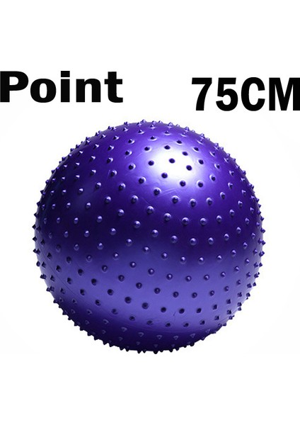 75CM Mor Tarzı Spor Yoga Topları Noktası Fitness Salonu Dengesi Fitball Egzersiz Pilates Egzersizi Dikenli Masaj Topu 55CM 65CM 75CM 85CM (Yurt Dışından)