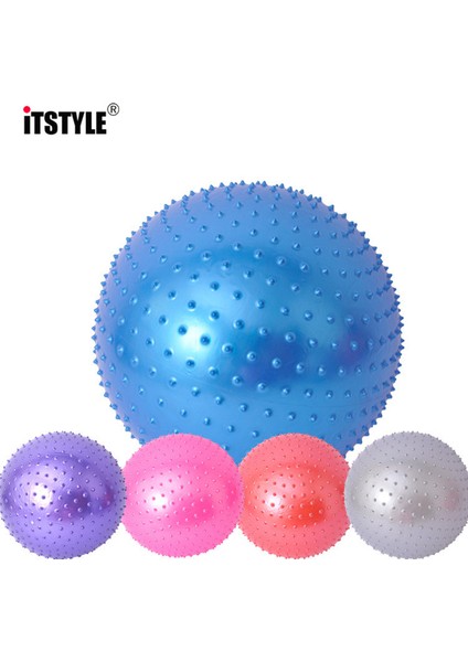 75CM Mor Tarzı Spor Yoga Topları Noktası Fitness Salonu Dengesi Fitball Egzersiz Pilates Egzersizi Dikenli Masaj Topu 55CM 65CM 75CM 85CM (Yurt Dışından) modelleri