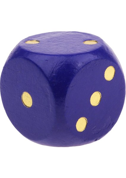 Sarı Stil Yuvarlak Köşeli Ekstra Büyük Ahşap Zar D6 Altı Taraflı Zar Masa Oyunları Için 5cm Mtg Rpg Oyun ve Parti Oynayan Okul Çocukları (Yurt Dışından)