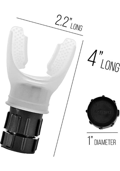 Akciğer Solunum Cihazı Fitness Eğitmeni Ekipmanları Aksesuar Ev Sağlıklı Süsler Için Silikon Ağızlık Eğitimi (Yurt Dışından) fırsatları