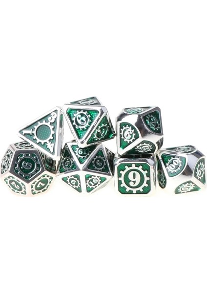 As Picture Shows Steampunk Tarzı Metal Zar Seti, Metalik Rol Yapma Dnd Oyunu D&d D&d Oyunu Rol Yapma Için Metal Kasalı D&d Zar (Yurt Dışından) fırsatları