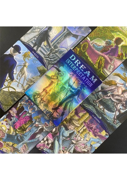 TT158 Tarzı Yeni Rüya Yorumu Oracle Kartı Tarot Kartları Kehanet Kehanet Güverte Ingilizce Versiyonu Eğlence Masa Oyunu (Yurt Dışından) indirimleri