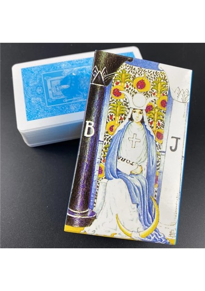 44 Adet TS78 Tarzı 2021 Yeni Varış Tam Rus Radyant Binici Tarot Kartları Masa Oyunu Kehanet Kader Tapo Kartları Oyunu (Yurt Dışından) modelleri