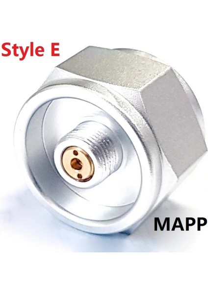 E Stili Açık Kamp Gaz Sobası Propan Dolum Adaptörü Düz Tank Çoğaltıcı Dönüştürücü Gaz Tasarrufu Artı Şarj Vanası Dönüşüm Aksesuarı (Yurt Dışından)