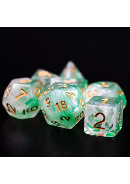 Mavi Siyah Stil Et Swirl Dnd Zar D&d Zar D4 D6 D8 D10 D% D12 D20 Çokyüzlü Oyunlar Zar Seti Masa Oyunları Için Mtg Rpg (Yurt Dışından)