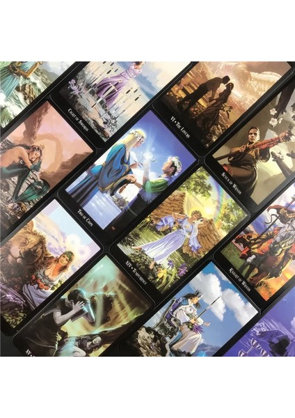 53 Adet TS93 Tarzı Cadı Tarot Kartları Için Yüksek Li Tarot Kartları Oracle Kart Tahtası Güverte Oyunları Parti Oyunu Için Iskambil Kartları (Yurt Dışından) indirimleri