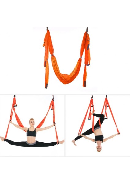 Mor Tarzı Yetişkin Anti-Yerçekimi Hava Yoga Hamak Salıncak Kapalı Salıncak Hamak Için Fitness Ekipmanları Anti-Yerçekimi Yoga Hamak Home Gym Yoga (Yurt Dışından) fırsatları
