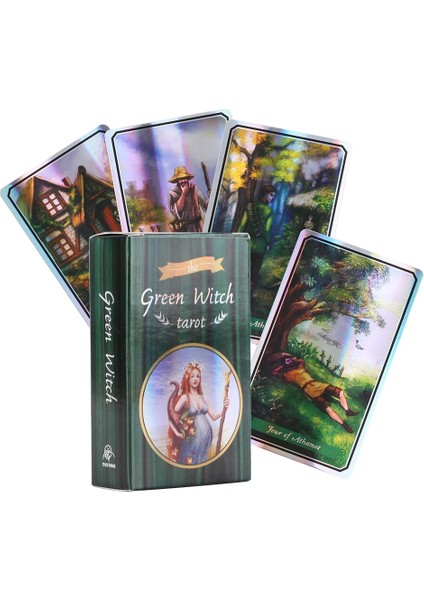 HS09 Stili Vahşi Bilinmeyen Arketipler Güverte Kim Kra Muhteşem Dairesel Oracle Kartları Dört Takıma Ayrılmış Tarot (Yurt Dışından)