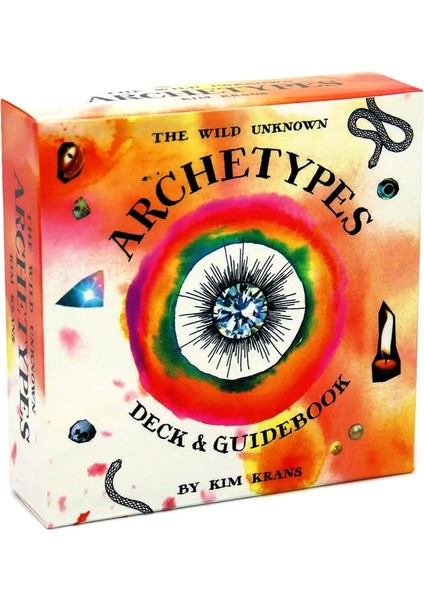 HS09 Stili Vahşi Bilinmeyen Arketipler Güverte Kim Kra Muhteşem Dairesel Oracle Kartları Dört Takıma Ayrılmış Tarot (Yurt Dışından) modelleri