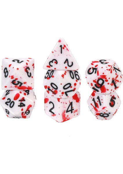 S0005-D Stili Et Çokyüzlü Trpg Dnd Zar D4 D6 D8 D% D10 D12 D20 Rpg Mtg Masa Oyunu Zar (Yurt Dışından) indirimleri