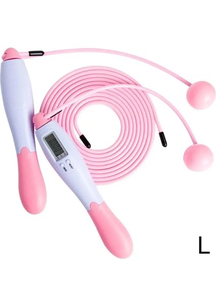 L-Çift Amaçlı Stil Akülü Elektronik Ip Atlama Ipi Fitness Akülü Ip Atlama Ipi LCD Atlama Hızı Sayaç Ekran Atlama ile Sayma C3L2 (Yurt Dışından)