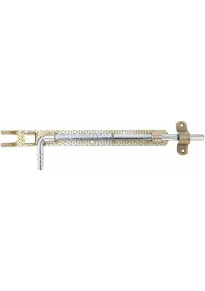 Perforje Demir Kapı Sürgüsü 30 cm
