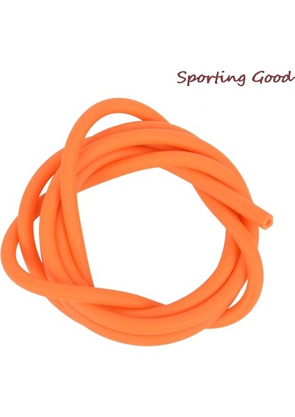 Turuncu Tarzı 1m Elastik Sapan Kauçuk Tüp Açık Doğal Lateks Streç Değiştirme Bandı Mancınıklar Sling Kauçuk 1.7x4.5mm (Yurt Dışından)