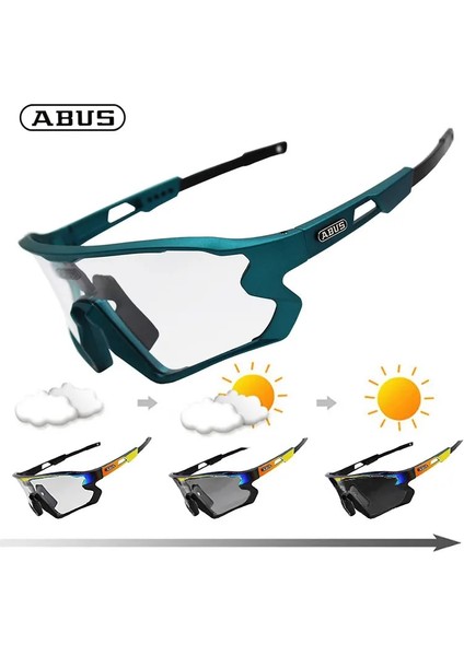 ABUSY1029 Tarzı ABUSY101 Bisiklet Fotokromizm Gözlük Bisiklet Güneş Gözlüğü Erkekler ve Kadınlar Için Gafas Ciclismo Bisiklet Gözlükleri Mtb Bisiklet Sunglass 6 Lens (Yurt Dışından)