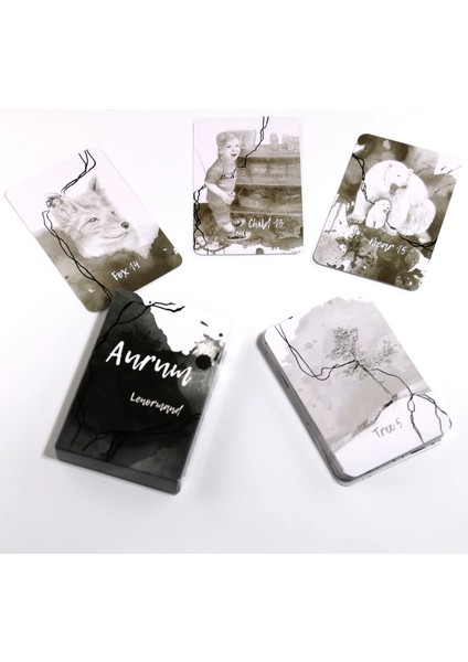 Kumral Tarzı Yeni Yüksek Li Altın Art Nouveau Tarot Kartları Fal Rehberliği Pdf Rehberi ile Kehanet Güverte Tahta Oyunu Anlatıyor (Yurt Dışından)