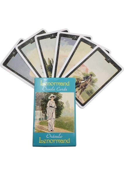 Ordu Yeşili Tarzı Lenormand Oracle Kartları Kehanet Tarot Ingilizce Versiyonu Fal Tarot Kartlarını Anlatmak Güverte Arkadaş Parti Eğlence Masa Oyunu (Yurt Dışından) fiyatları