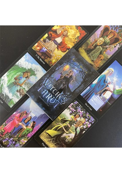 TS88 Stili Tarot Kartları Ingilizce Versiyonu Kristal Vizyon Tarot Güverte Tahta Oyunları Parti Yetişkin Çocuklar Için Oyun Kartı Eğlence Masa Oyunu (Yurt Dışından) modelleri