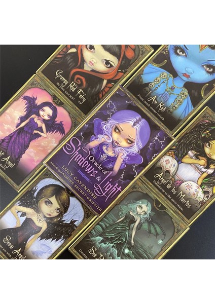 TS88 Stili Tarot Kartları Ingilizce Versiyonu Kristal Vizyon Tarot Güverte Tahta Oyunları Parti Yetişkin Çocuklar Için Oyun Kartı Eğlence Masa Oyunu (Yurt Dışından) fırsatları