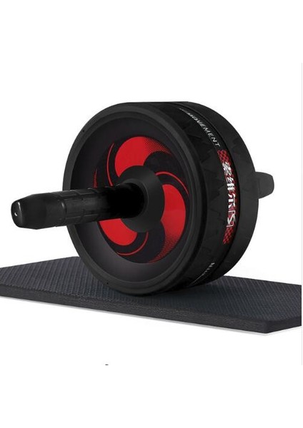 Siyah C Stili Yeni Ab Rulo ve Atlama Ipi Hiçbir Gürültü Karın Tekerlek Ab Rulo Kol Bel Bacak Egzersiz Gym Fitness Ekipmanları Için Mat ile (Yurt Dışından)