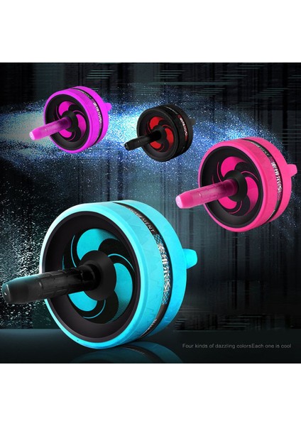 Siyah C Stili Yeni Ab Rulo ve Atlama Ipi Hiçbir Gürültü Karın Tekerlek Ab Rulo Kol Bel Bacak Egzersiz Gym Fitness Ekipmanları Için Mat ile (Yurt Dışından) fırsatları