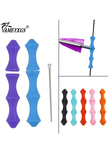 5 Adet Mavi Stil Okçuluk Parmak Koruma Silikon Parmak Tab Koruyucu Dişli Fit Olimpik Yay Çekim Yay Dize Kaydet Avcılık Aksesuarları (Yurt Dışından) fiyatları