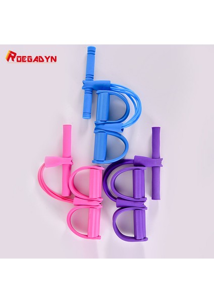 Kırmızı Stil Roegadyn Hafif Çok Fonksiyonlu Çektirme Kumaş Direnç Bantları Spor Sakız 4 Tüp Çekme Halatı Direnç Bandı Fitness (Yurt Dışından) fırsatları