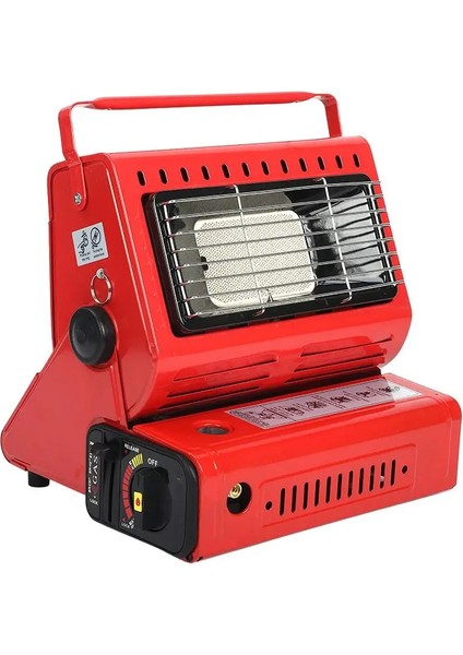 Kırmızı Stil Açık Isıtıcı Taşınabilir Çift Kullanımlı Isıtma Sobası Sıvılaştırılmış Gaz Mini Çadır Isıtıcı Izgara Soba Kamp Için Çadır Isıtıcı (Yurt Dışından)