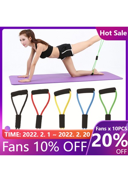 Mavi Stil Sıcak Satış Yoga Direnç Bantları Elastik Bant Spor Egzersiz Çektirme Vücut Geliştirme Için 8-Şekilli Göğüs Genişletici Ev Gym Fitness (Yurt Dışından) fiyatları