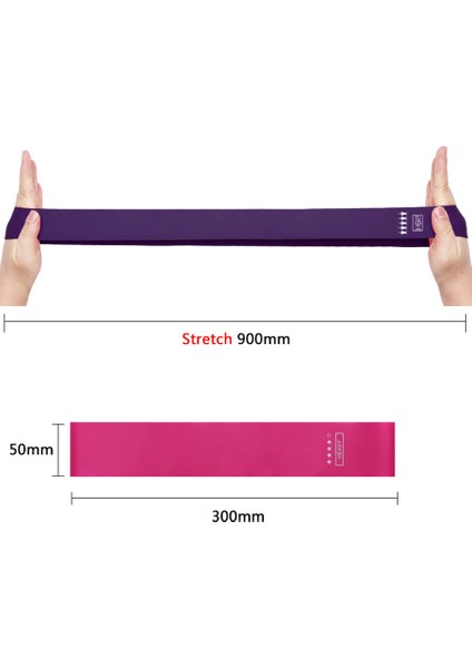 Pd1 MOR12345YSBD Stili Direnç Bantları Fitness Sakız Seti Egzersiz Sporları Fitness Pilates Için Elastik Bant Kuvvet Eğitimi Kauçuk Döngü Genişletici LLQ01 (Yurt Dışından) fırsatları