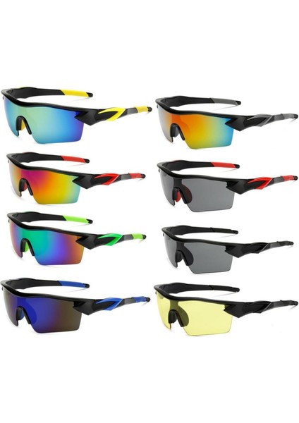 No.5 Tarzı Mtb Bisiklet Güneş Gözlüğü Doğa Sporları Gözlük Dağ Moto Bisikleti Anti Uv Gözlük Binme Gece Görüş Gözlüğü Bisiklet Aksesuarları (Yurt Dışından) fırsatları