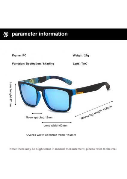 No.10 Tarzı Polaroid Güneş Gözlüğü Ünlü Güneş Gözlüğü Unisex Kare Vintage Güneş Gözlükleri Polarize Güneş Gözlüğü Retro Feminino Kadın Erkek (Yurt Dışından) fırsatları