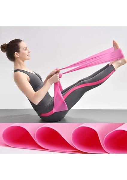 C-Kırmızı Tarzı Fitness Lastik Bantları Yoga Spor Direnç Bantları Spor Salonu Elastik Bandaj Evde Egzersiz Fitness Ekipmanları Eğitim Genişletici Unisex (Yurt Dışından) fiyatları