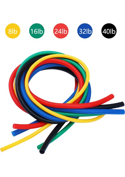 Z4 Guanlan2 Stili Streç Tüp Bantları Elastik Egzersiz Genişletici Fitness Lastik Bant Çekme Halatı Spor Salonu Eğitimi Sling Kauçuk Atış Mancınık Ekipmanları (Yurt Dışından) fırsatları