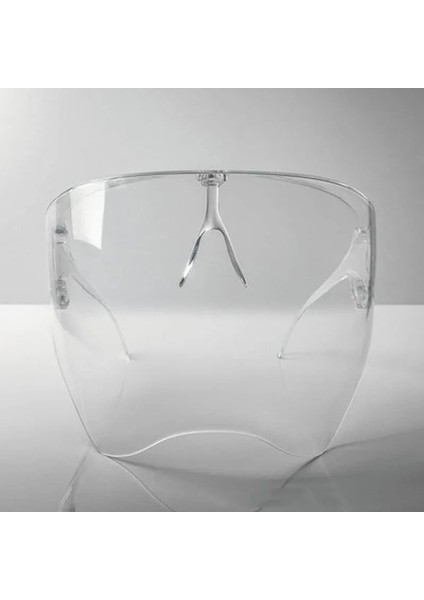 Renkli Stil Unisex Renkli Göz Kalkanı Siperliği Büyük Ayna Bisiklet Güneş Gözlükleri Yarım Yüz Kalkanı Koruma Koruyucu Yüz Maskesi Anti-Sprey Maskesi (Yurt Dışından) fiyatları