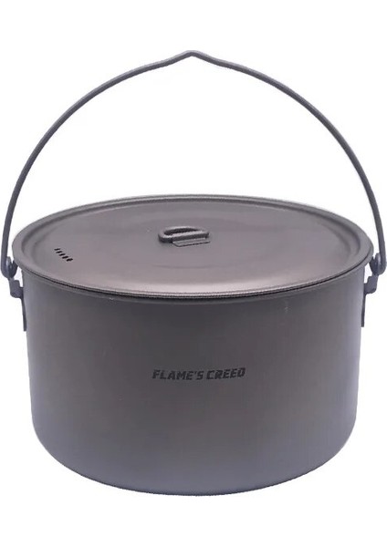 KUPASI-300ML Tarzı Flame's Creed L L Ultra Hafif Açık Kamp Titanyum Tencere ve Tava Pişirme Tencere Kızartma Tavası Titanyum Tencere Setleri Tencere (Yurt Dışından) modelleri