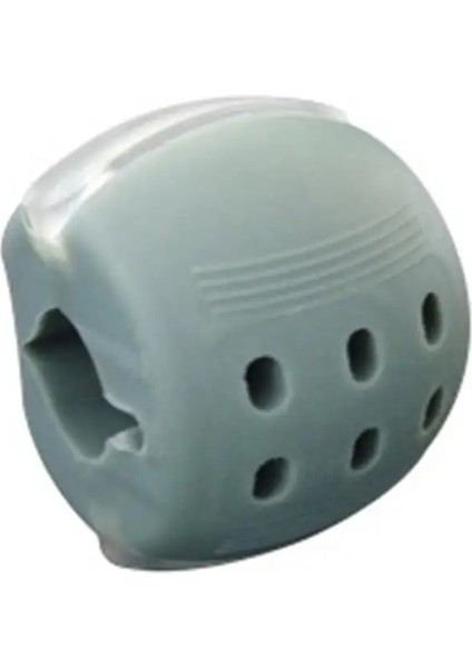 Gri Stil Fitness Yüz Masseter Eğitim Topu Gıda Dereceli Silikon Çene Egzersiz Cihazı Yüz Çiğneme Yüz Kas Eğitmen Çiğneme Topu (Yurt Dışından)