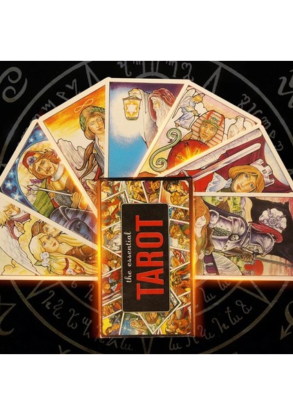 F Stili 2022 Yeni Tasarım Yaratıcı Hayvan Tarot Etkileşimli Masaüstü Oracle Kartı Tarot Güverte Tam Ingilizce Versiyonu Masa Oyunu Hediye (Yurt Dışından)