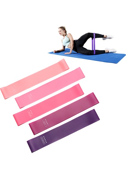 Kumral Tarzı Direnç Bantları Egzersiz Lastik Döngü Yoga Spor Salonu Sporu Weerstand Eğitim Genişletici Için Elastik Bant Fitness Sakız Bandı Ekipman (Yurt Dışından)