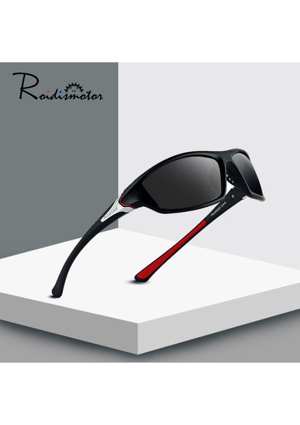 Qc-3 Stili Roidismtor UV400 Polarize Bisiklet Gözlükleri Spor Güneş Gözlüğü Yürüyüş Balıkçılık Spor Bisiklet Gözlükleri Kaymaz Kauçuk Yumuşak Burun Pedi (Yurt Dışından)