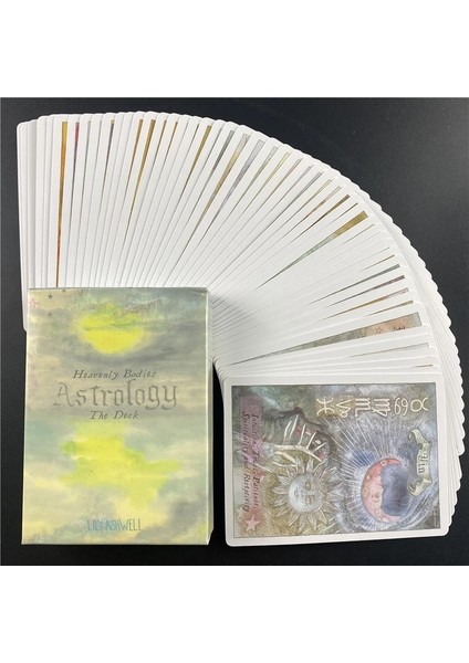 53 Adet TS172 Tarzı Heavenly Bodies Astroloji Kâhin Kartlar Tahta Çok Oyunculu Aile Partisi Oyunu Falcılık Peygamber Tarot Destesi (Yurt Dışından) indirimleri