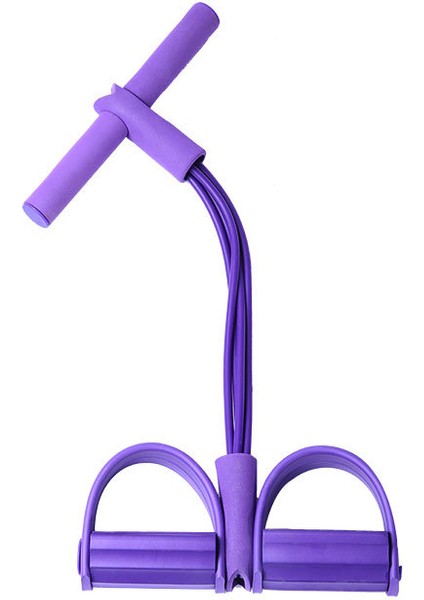 Mor Tarzı Pedal Direnç Bandı Fitness Egzersiz Bantları V-Kaynak Elastik Çekme Halatı Ekipmanları Karın Bel Kol Bacak Streç Eğitimi (Yurt Dışından) fiyatları