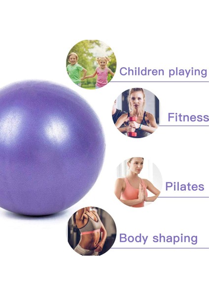 Gri Stil Anti-Basınç Patlamaya Dayanıklı 25 cm Çaplı Yoga Egzersiz Jimnastik Salonları Yoga Denge Topu Spor Salonu Evde Eğitim Yoga Topu (Yurt Dışından) fırsatları