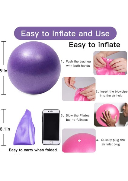 Gri Stil Anti-Basınç Patlamaya Dayanıklı 25 cm Çaplı Yoga Egzersiz Jimnastik Salonları Yoga Denge Topu Spor Salonu Evde Eğitim Yoga Topu (Yurt Dışından) indirimleri